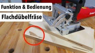 Ist eine GÜNSTIGE Flachdübelfräse zu empfehlen? Funktion & Bedienung