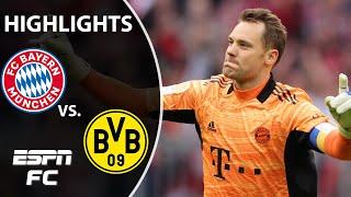 Bayern seals 10th straight Bundesliga title with Der Klassiker win | Bundesliga Highlights | ESPN FC