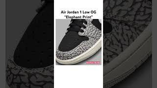 Air Jordan 1 Low OG “Elephant Print”