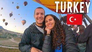 BEST OF TURKEY!  CAPPADOCIA HOT AIR BALLOON & UNDERGROUND CITY