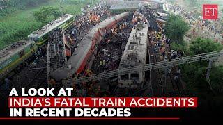 Odisha Train Mishap: A look at the fatal train crashes in India