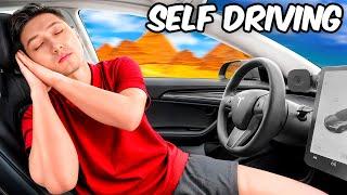 I Survived Tesla's FULL SELF DRIVING Feature..