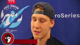 Chase Kalisz: "When I dove in, I was so excited"