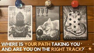 Where is your path taking you and are you on the right track?   | Pick a card