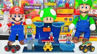 Super Mario Bros Unboxing Toys Review  World of Nintendo Super Mario Playset Underground  ASMR