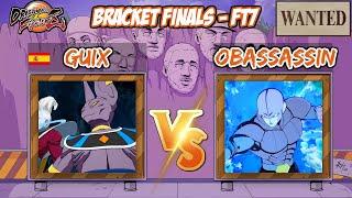 HE IS RIDICULOUS! Guix vs OBAssassin FT7 - WANTED DBFZ Finals