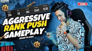 11KD POSSIBLE??? AGGRESSIVE RANK PUSH WITH OGRA ROAD TO 60K || BGMI LIVE || OGRA IS LIVE