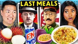 Trying and Ranking International Death Row Last Meals!