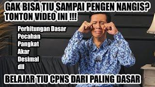 PENTING !! DASAR - DASAR TIU CPNS - LEMAH DI TIU ? WAJIB TONTON !! TIPS TRIK CPNS 2021