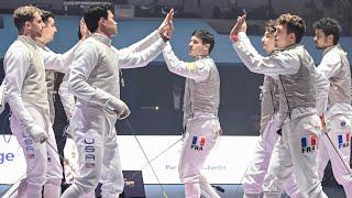 2025 CIP | BRONZE | USA v France | Men's Foil Fencing Team World Cup | [Olympic Rematch]