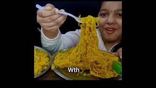 CHEESY maggi VS MASALA maggi  #Shorts| indian food mukbang compilation show challenge eating foods