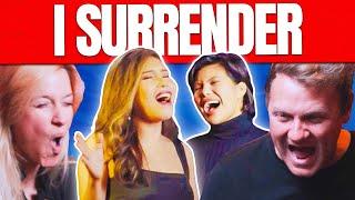 Vocal Coaches React To: I SURRENDER by KATRINA VELARDE and JESSICA VILLARUBIN