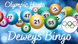 DEWEYS BINGO - Olympic Host Sites