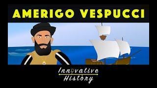 Amerigo Vespucci - History Cartoon