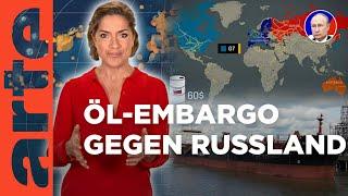 Russisches Erdöl: Der Druck wächst | Mit offenen Karten - Im Fokus | ARTE
