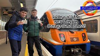 [NEW] Riding all the renamed London Overground Lines!