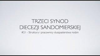 III Synod Diecezji Sandomierskiej - Struktury i pracownicy duszpasterstwa rodzin i małżeństw #21