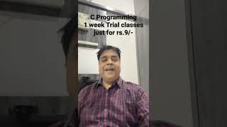 C Programming Language Online Live classes. Register here atish.co/register
