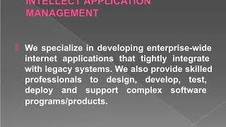 Intellect technologies services Videos