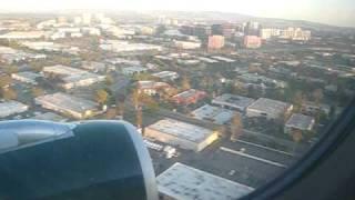 Descent to Orange County on a flight with Frontier on August 24 2009