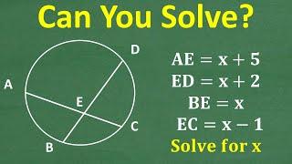 Circle Geometry Challenge: Can You Find the Segment Lengths?