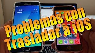 No funciona la app Trasladar a iOS? Mira este video completo y pasa de Android al iOS iPhone no prob