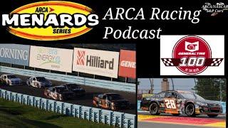 ARCA Racing Podcast (2024 Watkins Glen Preview)