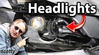 How to Replace Broken Headlight Assembly in Your Car