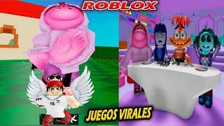 JUEGOS RANDOM VIRALES de INTESAMENTE 2 EN ROBLOX | Riku y Sebas