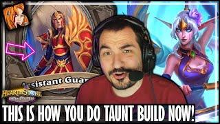 CRAZIEST TAUNT BUILD EVER?! - Hearthstone Battlegrounds