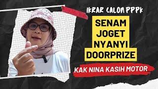 UMUR 58 TAHUN DI ANGKAT P3K ( ASN ) | KAK NINA BAGI BAGI DOORPRIZE |