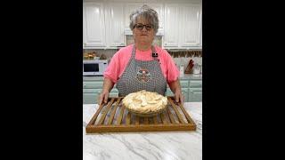 Delicious homemade chocolate pie