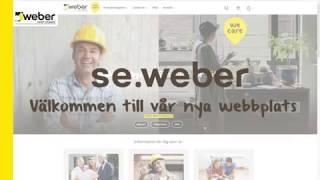 se.weber - Webers nya webbplats