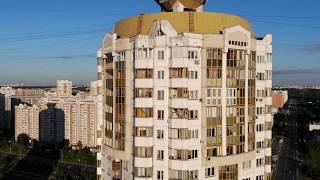 Москва. Что на крыше домов-башен в Марьино?