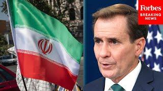 Reporter Presses Kirby Over Whether Iran Is Funding Terrorism