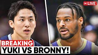 Bronny James and Yuki Kawamura: The Clash of Rising Stars You Can’t Miss!