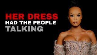 Ntando Duma's Revealing Dress