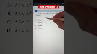 How to Convert to Scientific Notation from Decimal | Math with JusticeTheTutor #shorts #math #maths