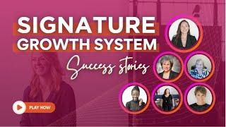 Signature Growth System Testimonials for Growth Architect Beate Chelette