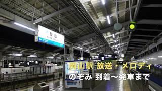 山陽新幹線 ひかりチャイム・銀河鉄道999メロディー（高音質）