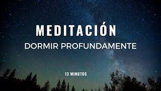 Meditación guiada para DORMIR PROFUNDAMENTE 13 minutos | Gabriela Litschi
