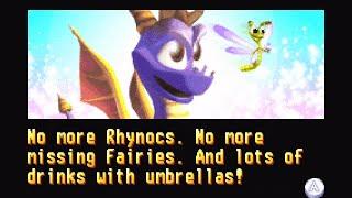 Spyro: Season of Ice (Game Boy Advance) - All Bosses/Cutscenes