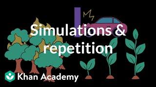 Simulations and repetition | Intro to CS - Python | Khan Academy