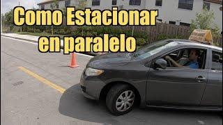 Estacionamiento paralelo trucos - Cómo alinearse correctamente/Auto/Parqueo/manejo