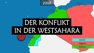 Der Westsahara-Konflikt - Zusammenfassung auf einer Karte