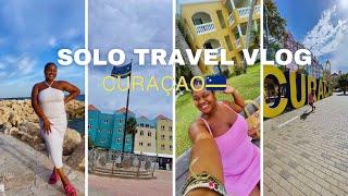 CURAÇAO SOLO TRAVEL VLOG | Klein Curaçao, Exploring Kura Hulanda Village  & more!| Shamma Beneche