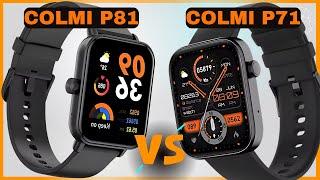 Smartwatch Colmi P81 Vs P71 - Qual o Melhor? Comparativo