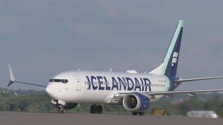 Inaugural Icelandair flight takes off from Pittsburgh to Reyjkavik