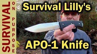 Survival Lilly Survival Knife - The APO-1 and YouTube Knife Designers