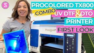First Look: Combo UV Printer for Small Business | Meet the Procolored TX800